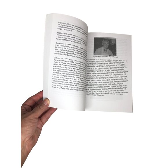 History Tidbits Of Jefferson County Tennessee 1976-2012 Ginger Poe Burchett Sign - Picture 5 of 7